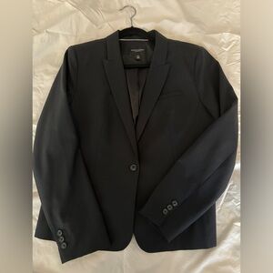 BANANA REPUBLIC Classic Fit Washable Marzotto Italian Wool Blazer Black 16